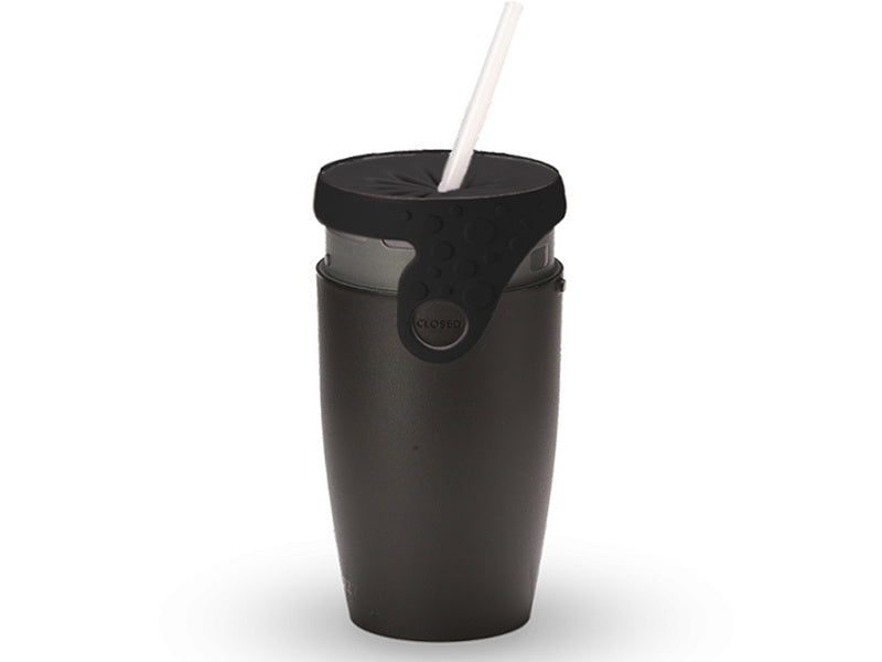 Creative Twister Cup No Lid Sealed Leak-proof Straw Cup Sports Handy Cup
